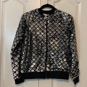 Say what sequins jacket size S